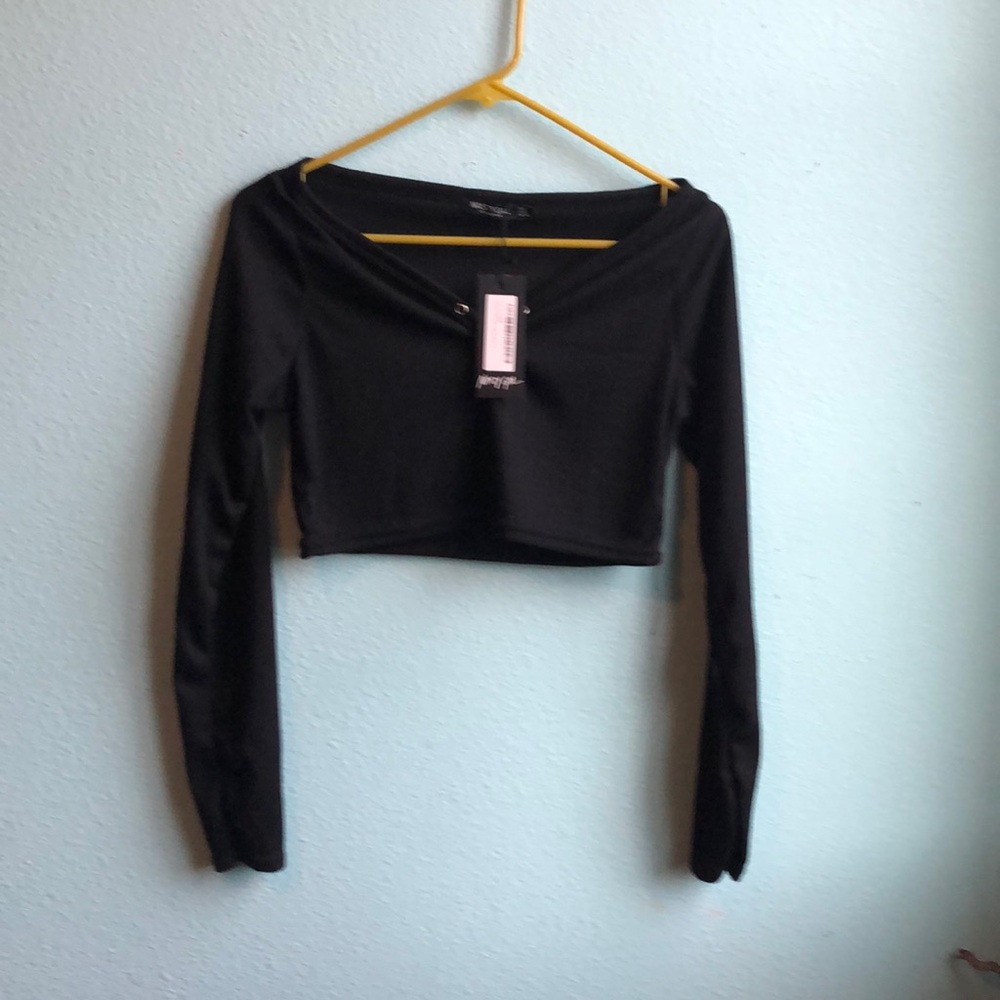 BLACK NASTY GAL TOP